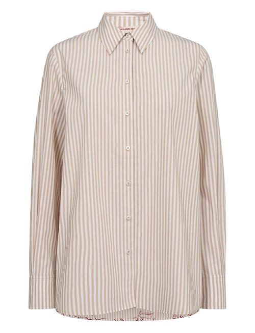 MOS MOSH | Mmelinda Leafy Stripe Shirt | S