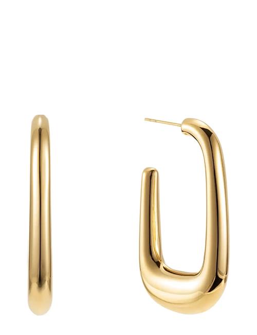 By Jolima | Lou Hoop Earring Gold | ONE SIZE
