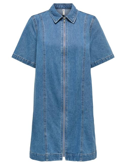 ONLY | Onlrosenheim S/S Zip Dress Dnm Akm Moch | S