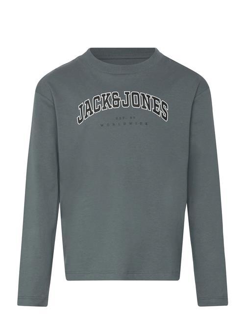 Jack & Jones | Jjecaleb Varsity Tee Ls O-Neck Sn Mni | 116