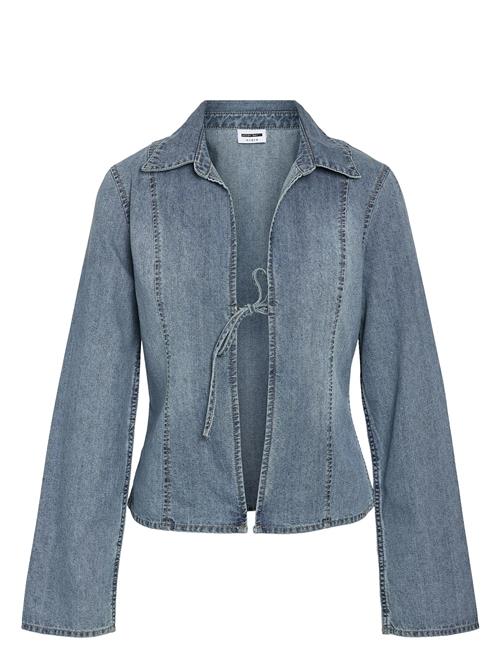 NOISY MAY | Nmmaisy L/S String Denim Shirt Bs031Lb | XS