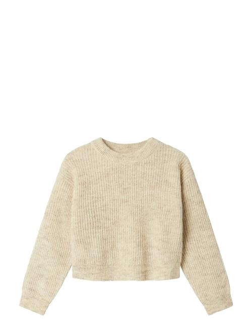 name it | Nkfholly Ls Boxy Short Knit Noos | 158-164