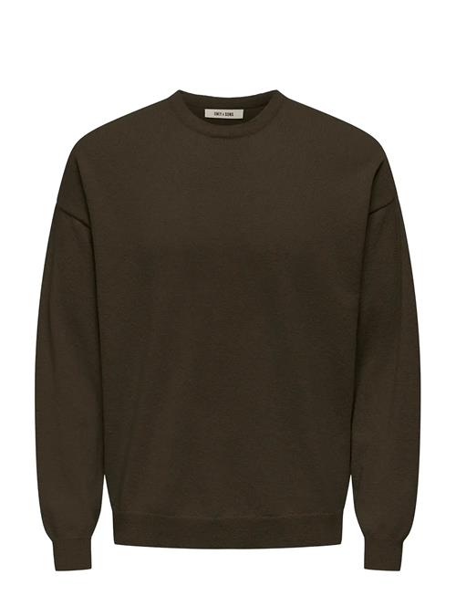 ONLY & SONS | Onsjob Rlx Ls Boucle Crew Knit | XS