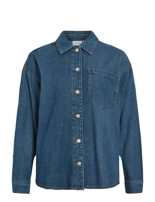 Vila | Vikiki L/S Denim Shirt Mbd | 38