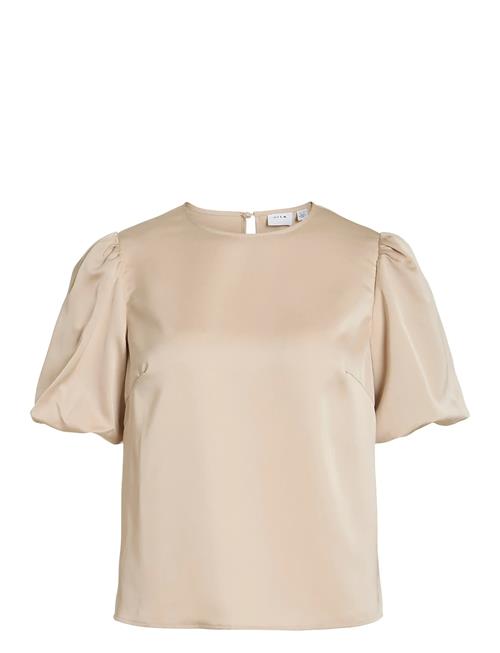 Vila | Viellette 2/4 Satin Puff Top - Noos | 36