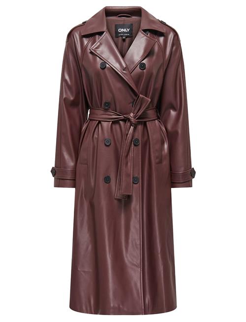 ONLY | Onlflora Faux Leather Trenchcoat Otw | XL
