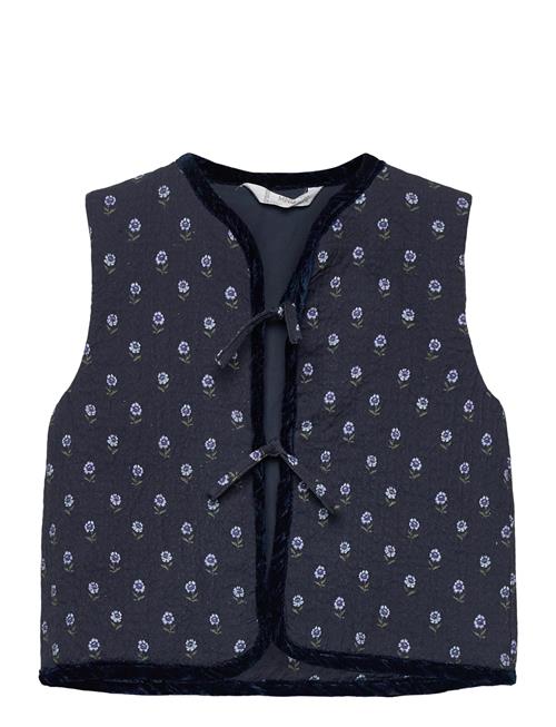 Mango | Floral Quilted Gilet | 18-36M