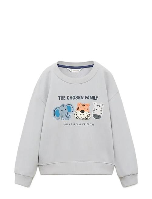 Mango | Sweatshirt With Embroidered Animals | 9-12M