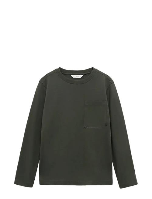 Mango | Long-Sleeved T-Shirt With Pocket | 11-12
