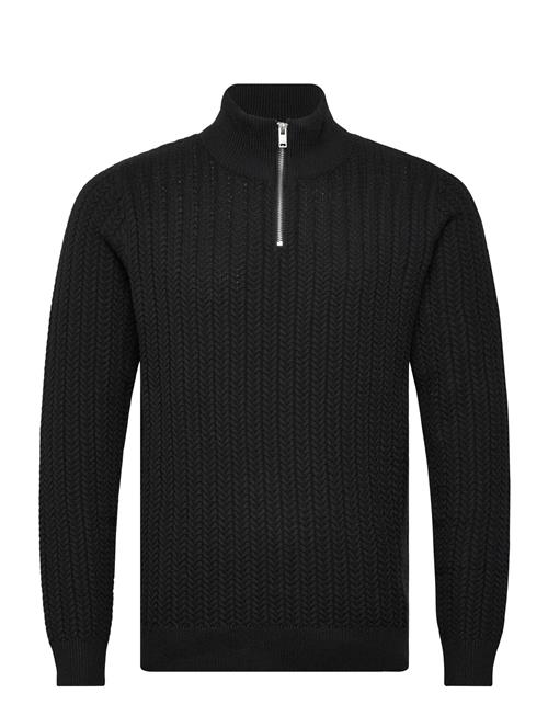 Lindbergh | Recycle Structure Knit 1/2 Ziprecycle Structure Knit 1/2 Zip | L