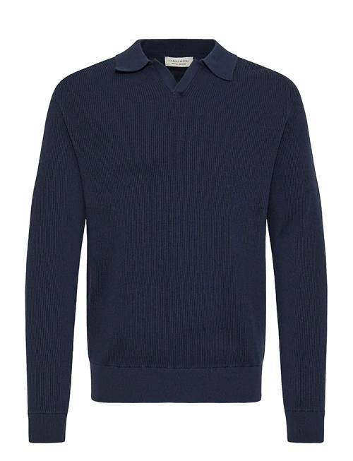 Casual Friday | Cfnordin Ls Ribbed Polo Knit | XXL