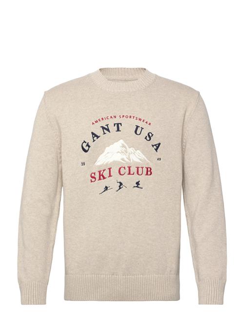GANT | Embroidered Graphic C-Neck | S