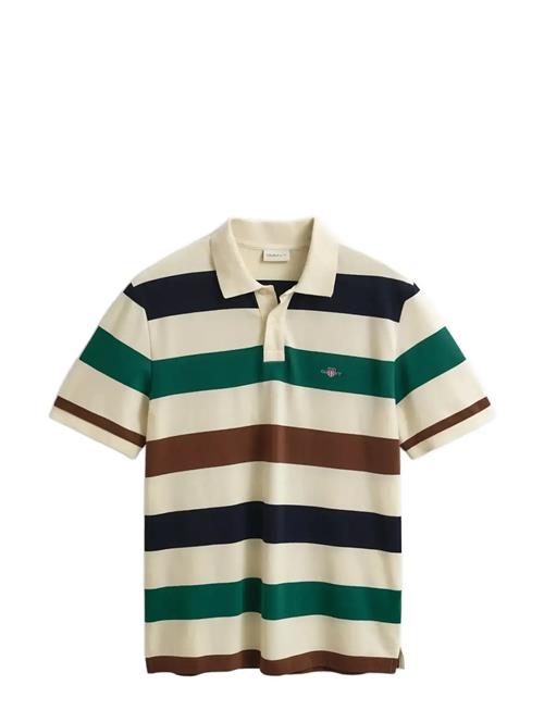 Gant | Striped Ss Polo | L