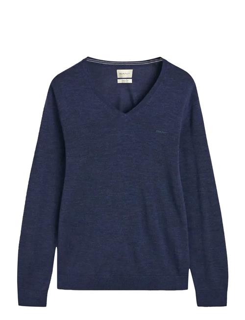 Gant | Extrafine Merino Wool V-Neck | XXXXL