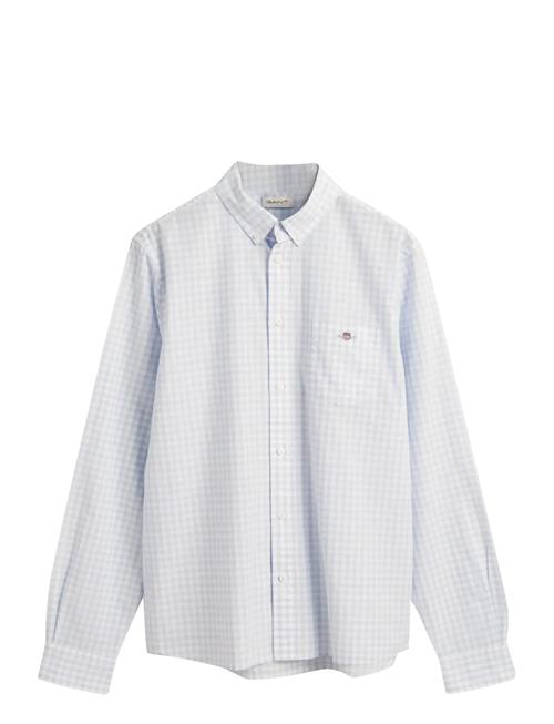 GANT | Poplin Gingham Shield Shirt | 158-164