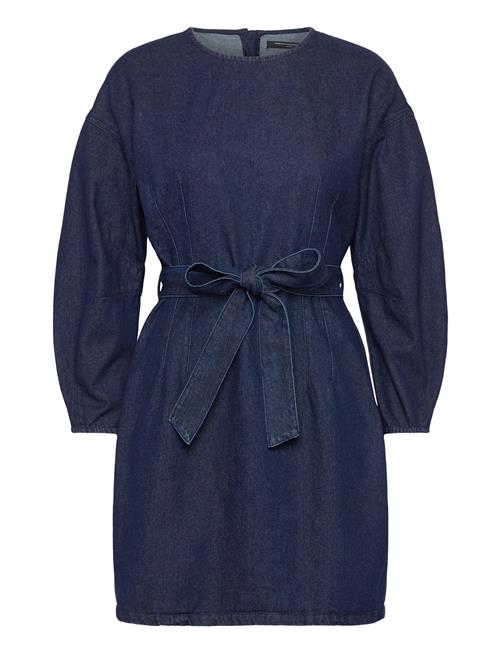 French Connection | Leighton Denim Banana Slv Dres | 36