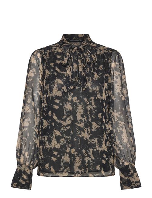 French Connection | Amelia Hallie Tie Nk Blouse | S