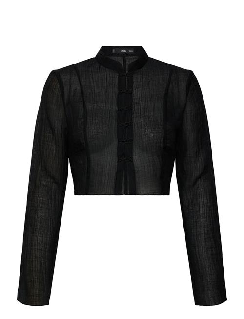 Mango | Lyocell Blouse With Toggles | S