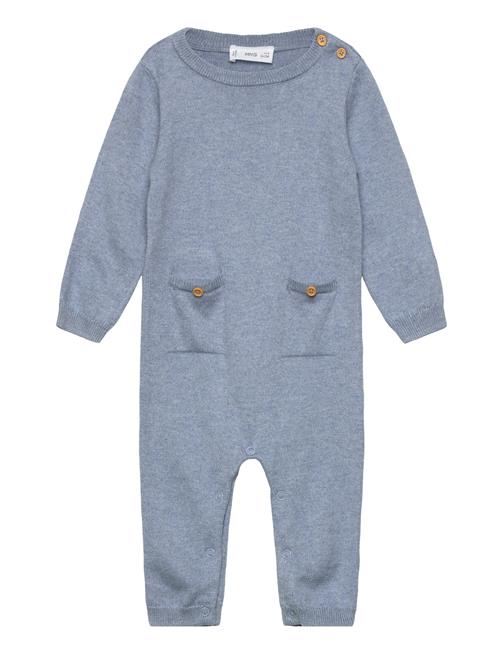 Mango | Long Chest-Pocket Jumpsuit | 9-12M