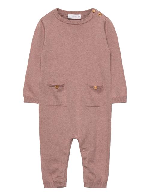 Mango | Long Chest-Pocket Jumpsuit | 6-9M