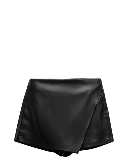 Mango | Faux-Leather Culottes | 34