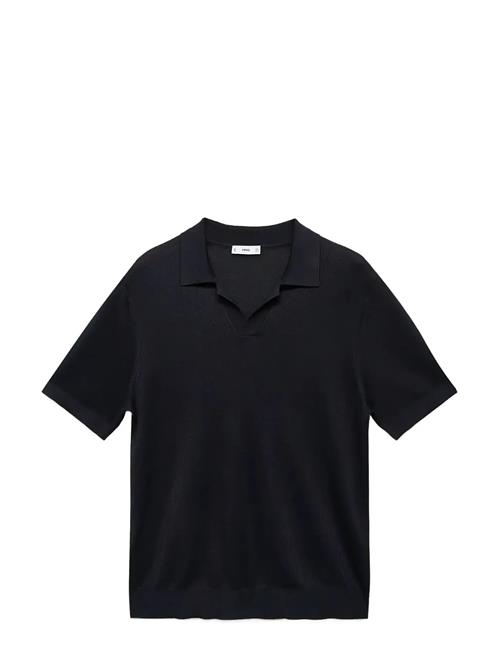 Mango | Cotton Polo Shirt With Microstructure | XL