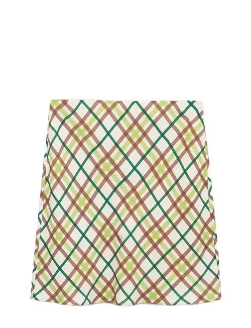 Mango | Short Check Skirt | XL