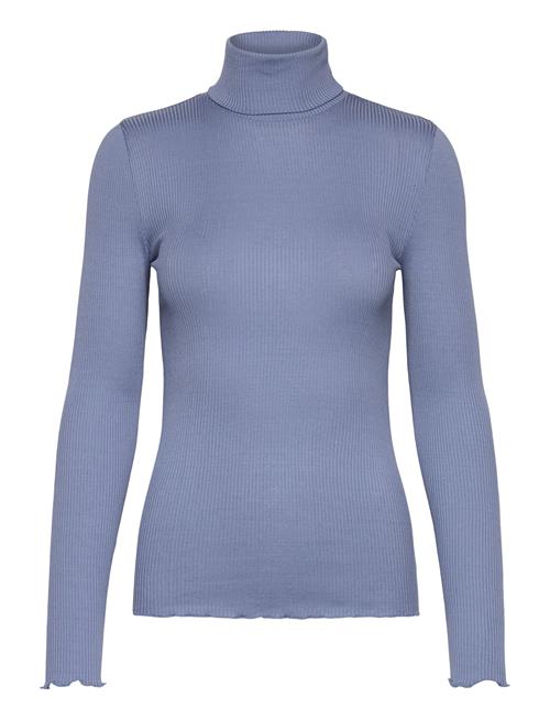 Rosemunde | Rwbeatha Silk Ls Rollneck T-Shirt | S