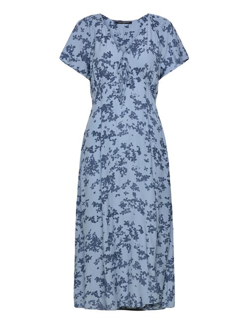 French Connection | Isla Lizzie Crepe S/S V Nk Dre | 36