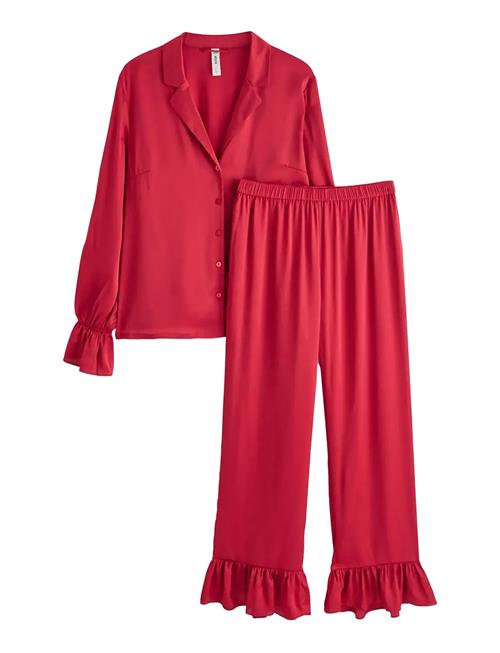 Lindex | Pyjama Satin Frill | M