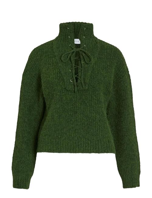 Vila | Vigleeba High Neck L/S Rib Knit Top | S