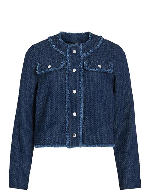 Vila | Vioaklynn O-Neck L/S Denim Jacket | 38