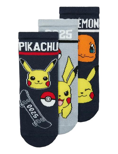 name it | Nmmsantiago Pokemon 3P Sock Sky | 28-30