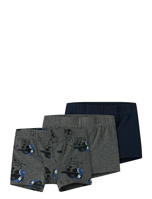 name it | Nmmtights 3P Dark Grey Mel Skull Noos | 92