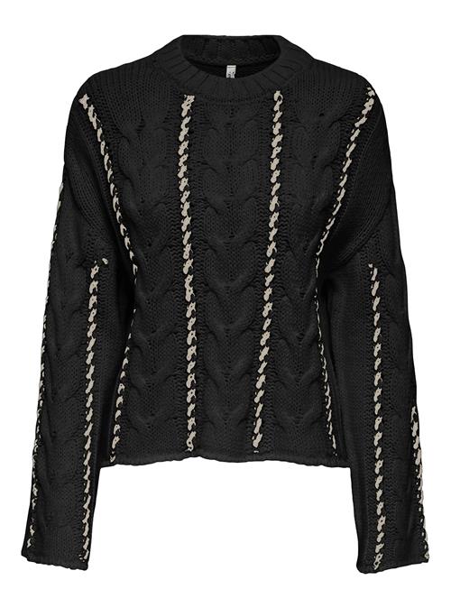 ONLY Carmakoma | Cartessa Cabel Stitch Ls O-Neck Knt | 46-48