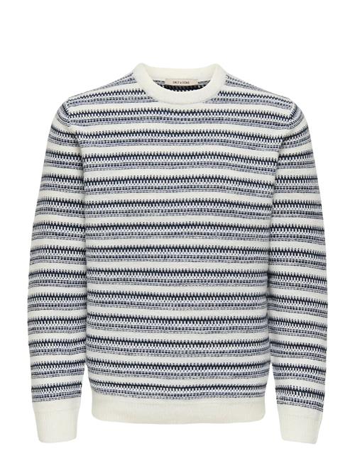 ONLY & SONS | Onsming Life Reg Ls Crew Neck Knit | S