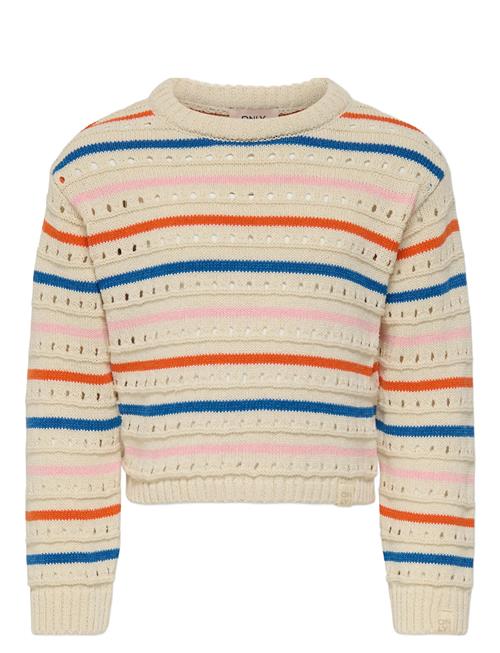 Kids Only | Kmgstina Life L/S O-Neck 3D Stripe Knt | 110