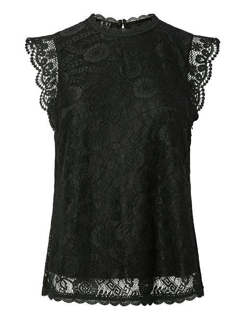 Pieces | Pcolline Sl Lace Top Wvn Noos | XXL