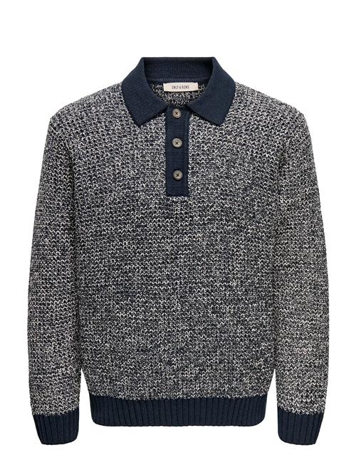 ONLY & SONS | Onsalf Rlx Structure Polo Knit | M