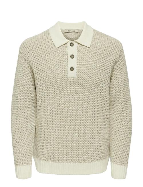 ONLY & SONS | Onsalf Rlx Structure Polo Knit | XXL