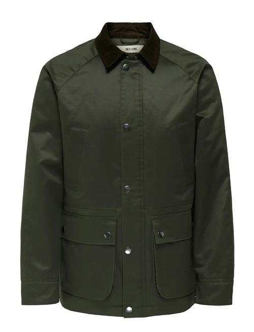ONLY & SONS | Onsbob Waxed Jacket Otw | L