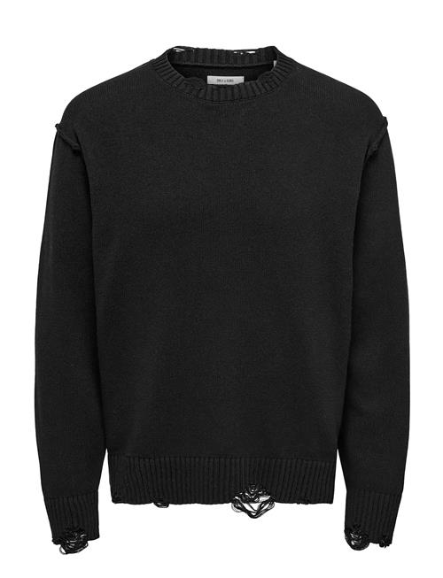 ONLY & SONS | Onstune Rlx Ls Crew Neck Knit | M