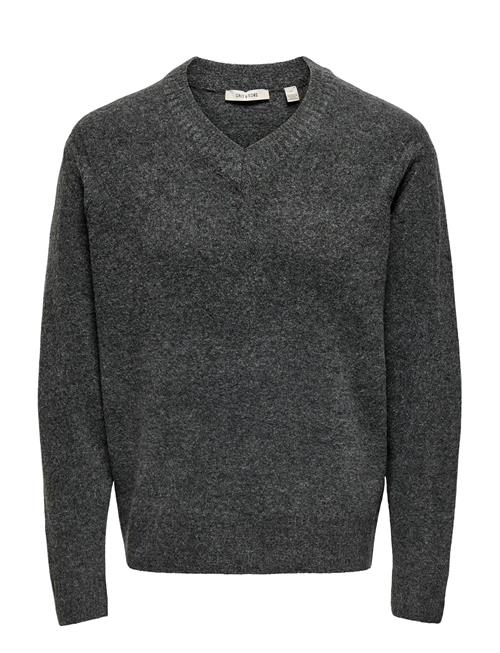 ONLY & SONS | Onsmove Rlx Brushed V-Neck Knit | XS