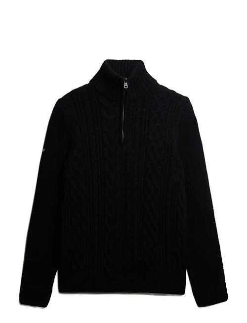 Superdry | Jacob Cable Knit Half Zip | XXL