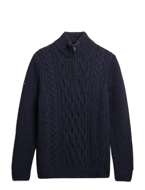 Superdry | Jacob Cable Knit Half Zip | XL