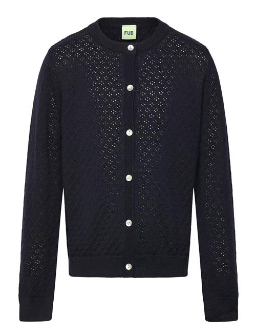 FUB | Pointelle Cardigan | 110