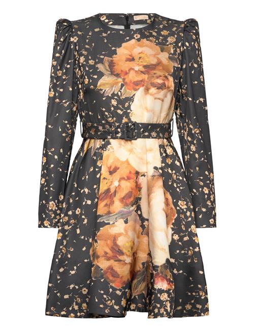 by Ti Mo | Tailored Satin Belt Dress | L