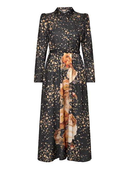 by Ti Mo | Tailored Satin Shirt Dress | XS