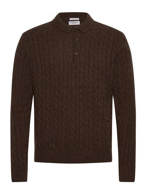 Lindbergh | Lambswool L/S Button Polo | XXL