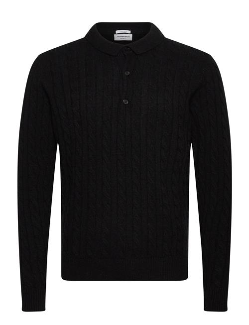 Lindbergh | Lambswool L/S Button Polo | S